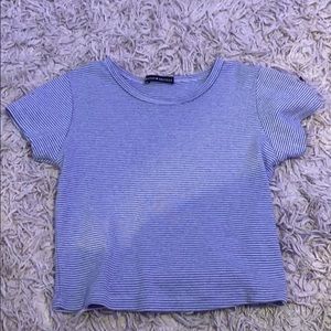 Cropped brandy melville shirt.